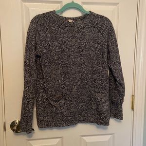 Gap Navy Marled Sweater
